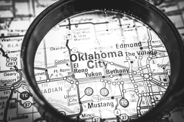 Oklahoma City Usa Geçmişi Seyahat — Stok fotoğraf