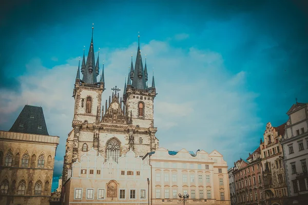 Arquitectura Antigua Magnífica Praga — Foto de Stock