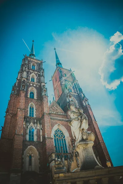 Wunderbare Architektur Und Breslauer Kirchen — Stockfoto