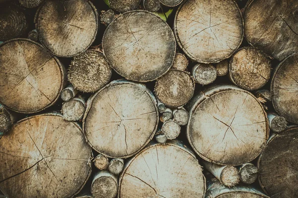 Textur Des Holzfußbodens Runden Hintergrund — Stockfoto