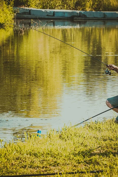 Fiske Turnering Rekreation Natur Bakgrund — Stockfoto