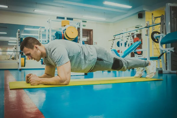 Man Goes Sports Gym — Stock Photo, Image