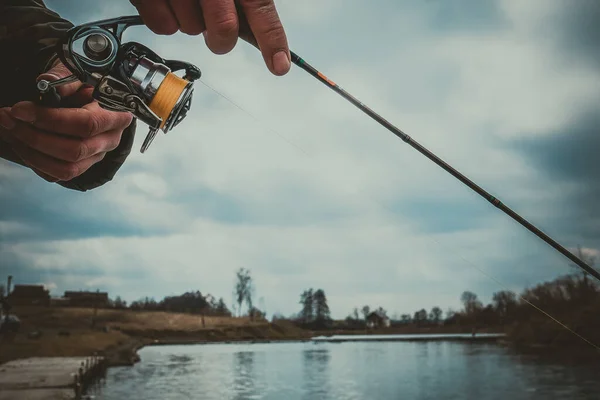 Pesca Sport Ricreazione Sfondo — Foto Stock