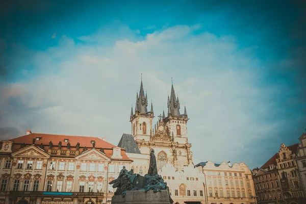 Arquitectura Antigua Magnífica Praga — Foto de Stock