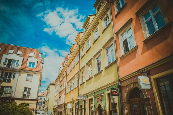 Hermoso Pintoresco Centro Wroclaw — Foto de Stock