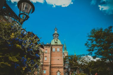 Kopenhag 'daki güzel yeşil park