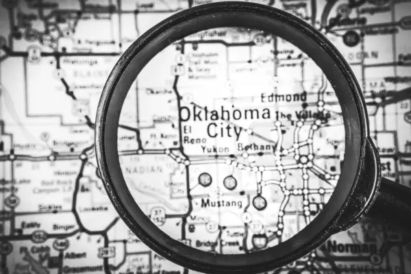 Oklahoma City Usa Baggrund Rejser - Stock-foto