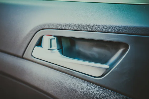 Interior Coche Moderno Antecedentes Sobre Tema Los Coches — Foto de Stock