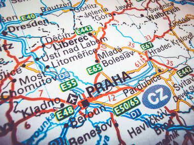Praha Avrupa 'nın bir yol haritasında