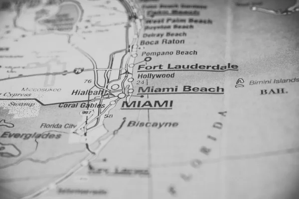Florida State Usa Map Background — Stock Photo, Image
