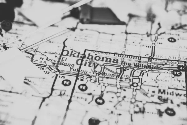 Оклахома Сити Сша Поездки — стоковое фото