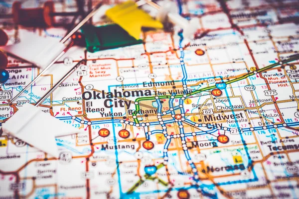 Oklahoma City Usa background. Travel