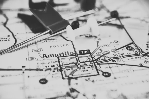 Amarilo Χάρτης Φόντο Usa Ταξίδι — Φωτογραφία Αρχείου
