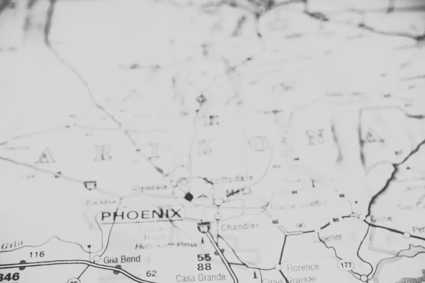 Phoenix Usa Map Background — Stock Photo, Image