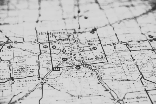 Oklahoma City Usa Achtergrond Reizen — Stockfoto