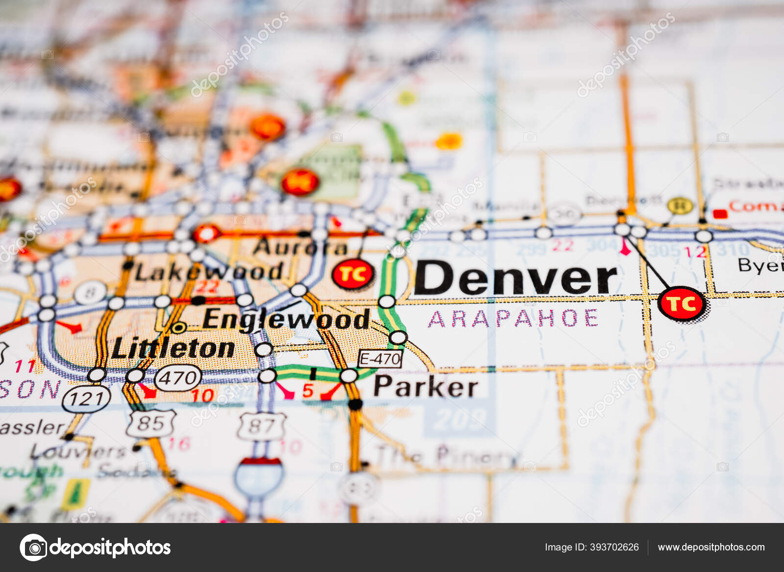 Denver Usa Map Travel Background Stock Photo By Aallm 393702626 Depositphotos 393702626 Stock Photo Denver Usa Map Travel Background