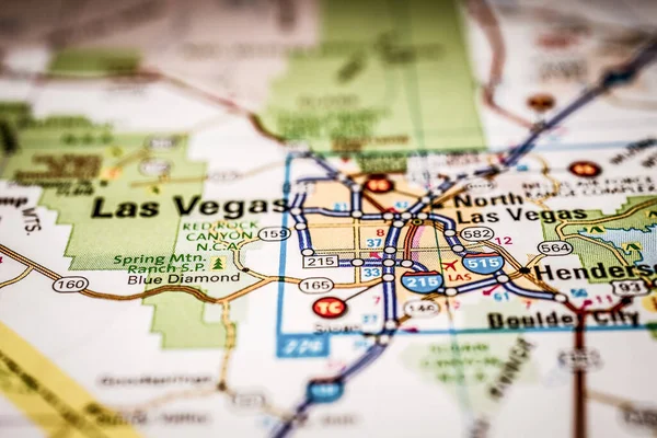 Las Vegas map Usa background. Travel