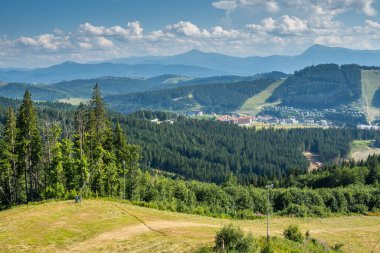 Dağların muhteşem manzarası