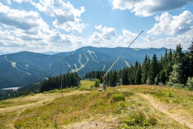 Dağların muhteşem manzarası