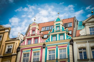 Wroclaw 'ın güzel, resimsi merkezi