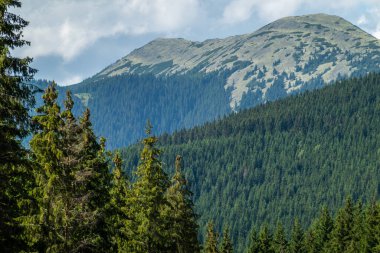 Dağların muhteşem manzarası