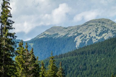 Dağların muhteşem manzarası