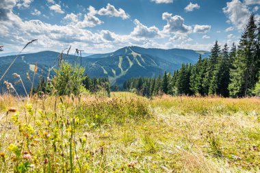 Dağların muhteşem manzarası