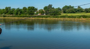 Gölde balık tutmak, şehrin dışında dinlenmek.