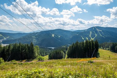 Dağların muhteşem manzarası