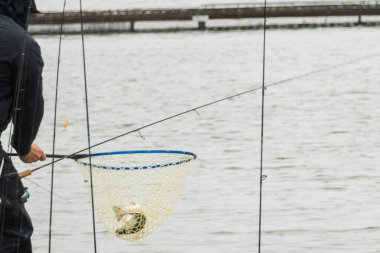 Gölde balık tutmak, şehrin dışında dinlenmek.
