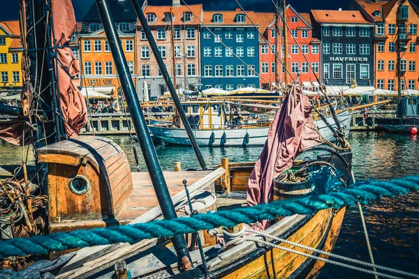 Schöne Kopenhagener Architektur Reise Durch Kopenhagen — Stockfoto