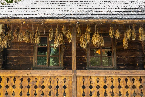 Häuser Der Alten Völker Der Karpaten — Stockfoto