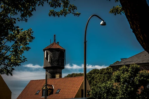 Beautiful Picturesque Danish Village — Stock Photo, Image