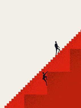 İş eşitsizliği vektör kavramı. Farklı kariyer yolları, engeller ve zorluklar.