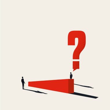 İş toplantısı ve yanlış yönlendirme konsepti. İletişim ve pazarlığın sembolü.