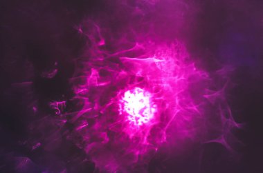 Uzay pembesi gibi pencerede soyut yoğuşma türleri