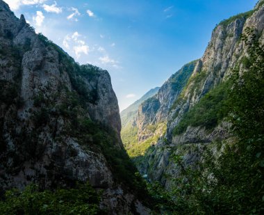 Karadağ 'daki Kanyon - doğa yolculuğu geçmişi, ormanlar, Avrupa dağları