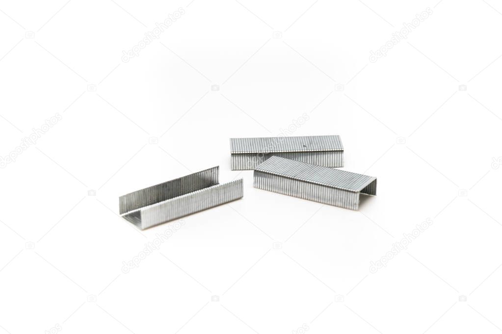 staples stack isolated on a white background