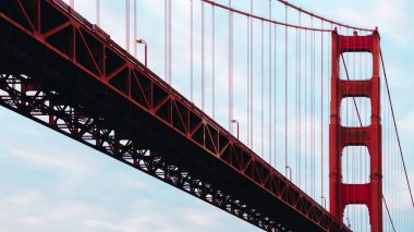 gündoğumu renkli saat pil spencer, Golden gate köprüsü üstten görünüm