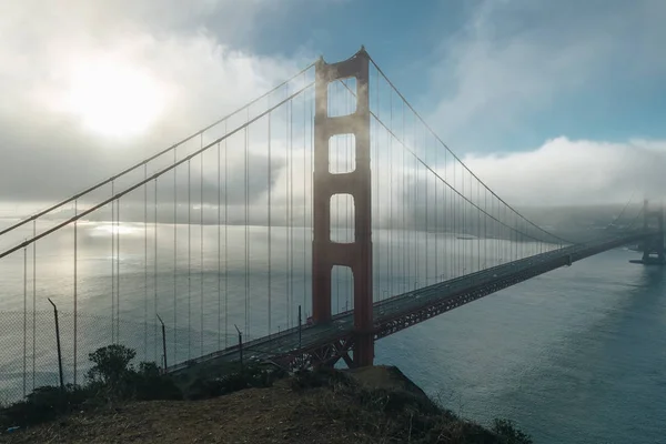 Golden Gate Bridge View Battery Spencer San Francisco Usa — Stock Photo, Image