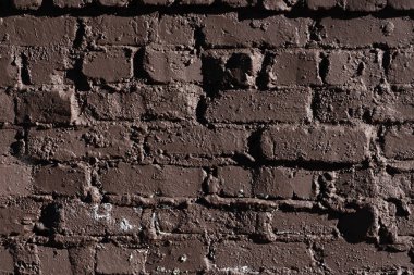 Tuğla Brown ayrıntılı arka plan sanat malzeme dokulu