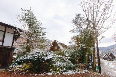 Shirakawa s bir köy bulunan Gifu ili, Japonya Unesco Dünya Mirasları biridir..