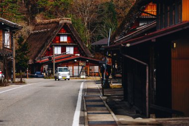 Shirakawa s bir köy bulunan Gifu ili, Japonya Unesco Dünya Mirasları biridir..