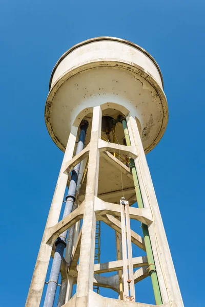 Tank Water Treatment Plant Water Blue Sky Background — Stock Photo, Image