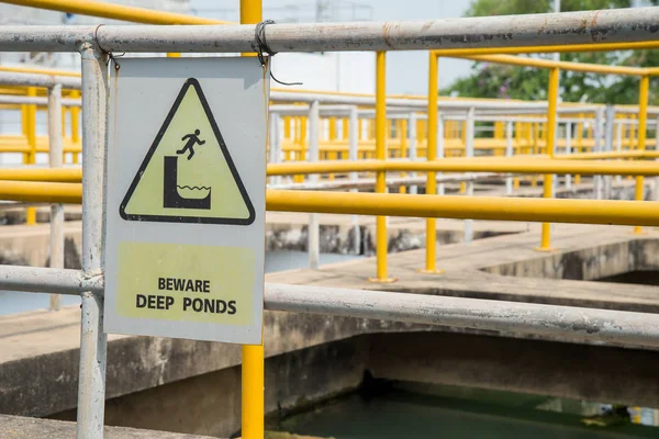 Proceso Tratamiento Aguas Plantas Tratamiento Aguas Las Obras Agua Tailandia — Foto de Stock