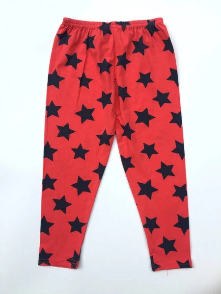 Leggings Bambino Pantaloni Sfondo Bianco Vestiti Bambini — Foto Stock