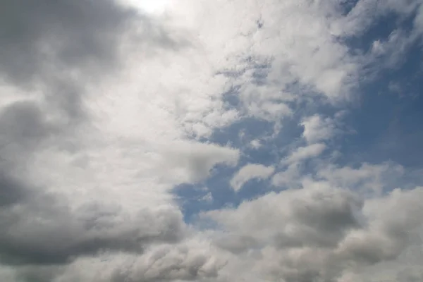 Облака Идут Дождю Облачно Шторм — стоковое фото