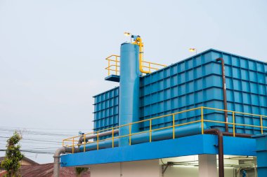 Su arıtma süreci ve su arıtma tesisleri, Tank Kulesi