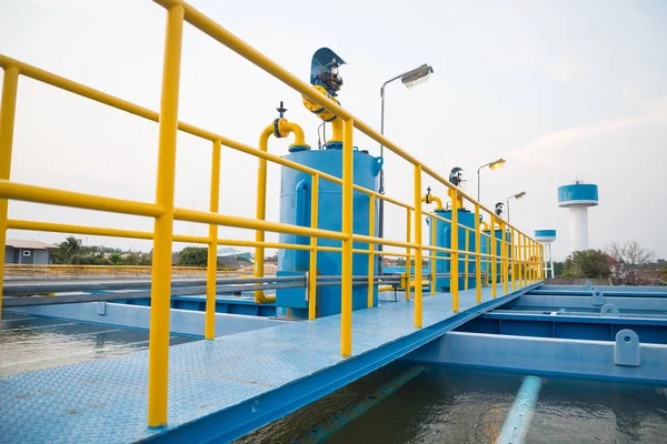 Water treatment process and Water treatment plants, Tank tower