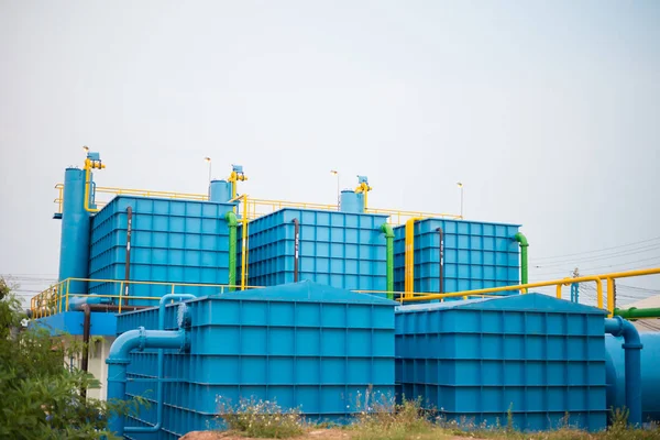 Water treatment process and Water treatment plants, Tank tower